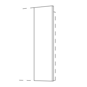 Nobilia Elements Passleiste für Wandschränke...